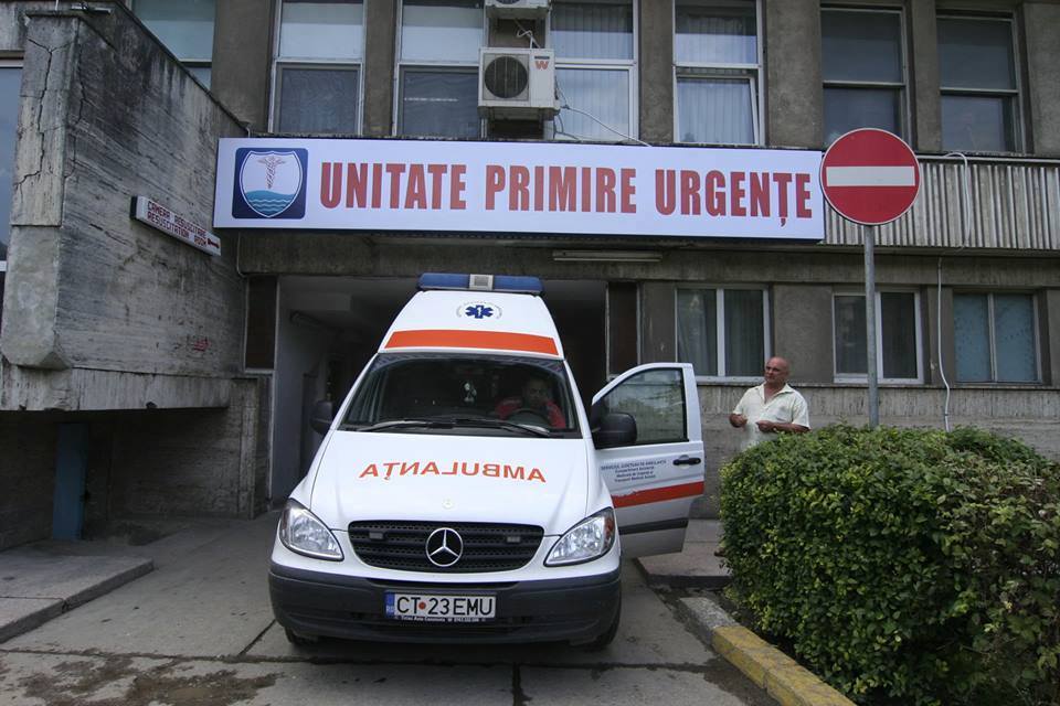 Ambulanță SAJ la UPU