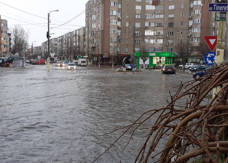 Inundații în Năvodari