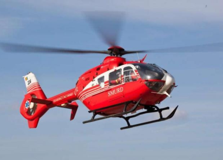 Elicopter SMURD. Imagine cu rol ilustrativ