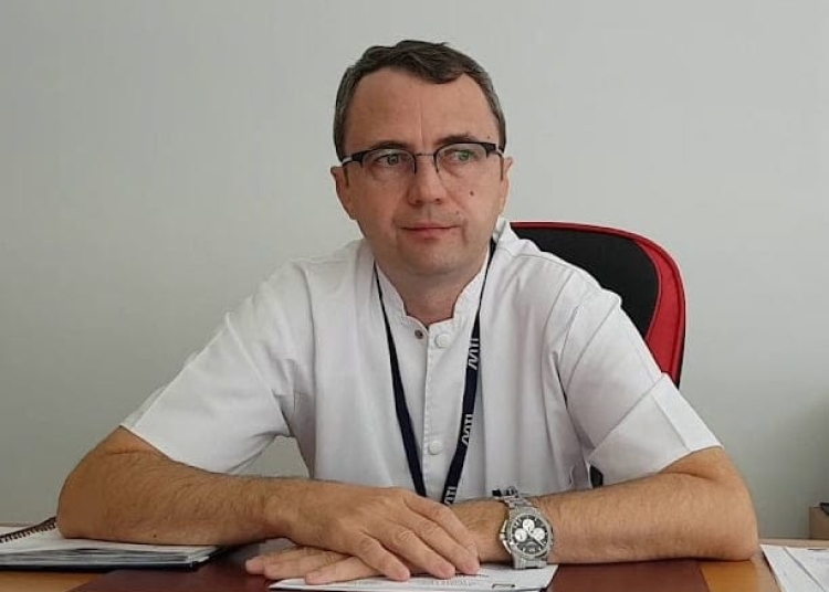 Dr. Bogdan Obadă, medicul șef al Secției Clinice de Ortopedie și Traumatologie din cadrul SCJU