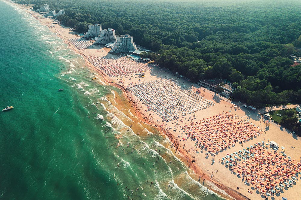 Plajă din Bulgaria. FOTO Travel Planner