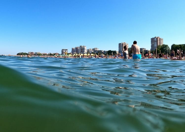 Temperaturile cresc pe litoral. FOTO Cătălin SCHIPOR