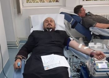 Preoții constănțeni s-au mobilizat și au donat sânge. FOTO Arhiepiscopia Tomisului