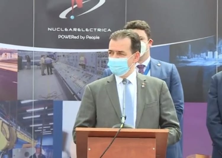 Premierul Ludovic Orban în vizită la centrala de la Cernavodă