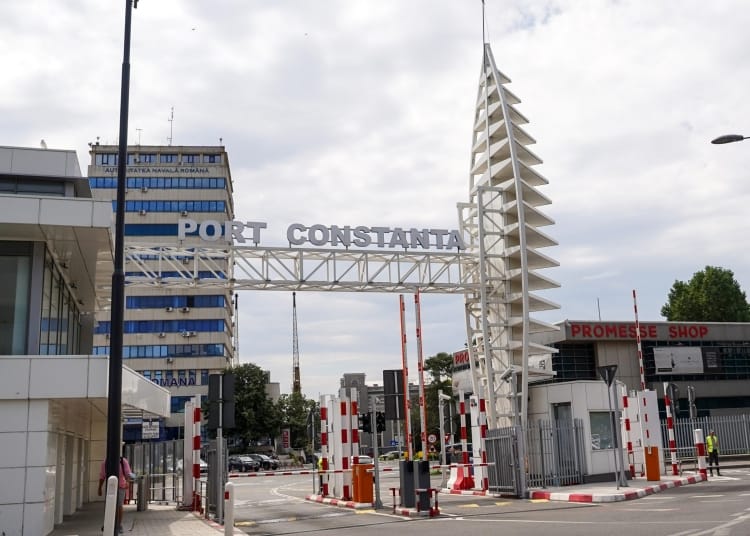 Poarta 1 a Portului Constanța. FOTO Cătălin SCHIPOR