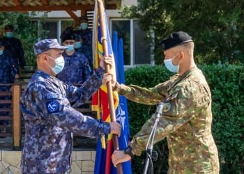 Noul comandant al Regimentului 307 Infanterie Marină " Heracleea" a preluat ștafeta