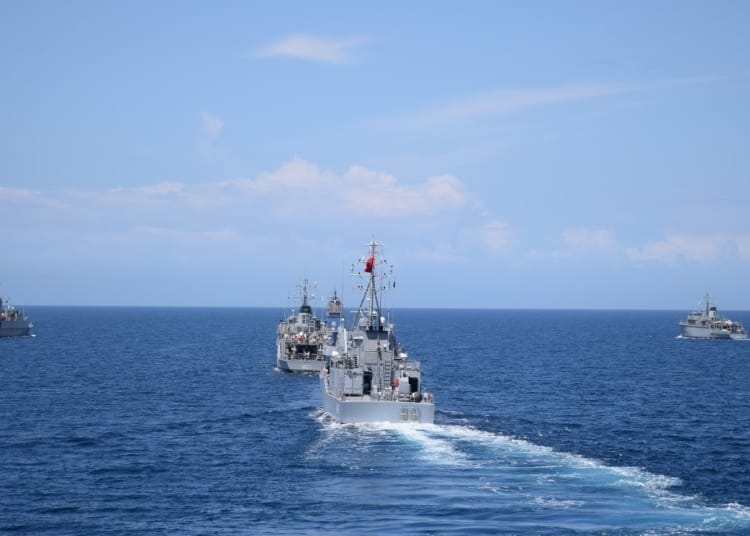 Exercițiu militar în Marea Neagră. FOTO SMFN