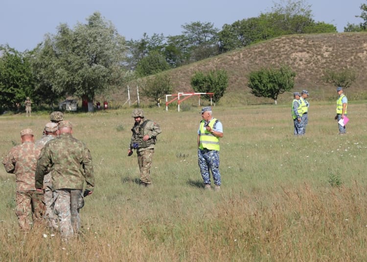 Evoluția militarilor a fost supravegheată și evaluată. FOTO MAPN