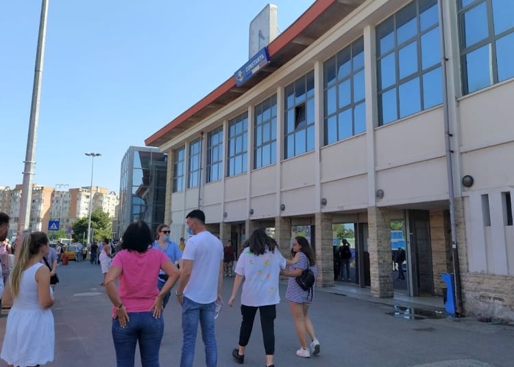 Gara CFR Constanța. FOTO Cătălin SCHIPOR
