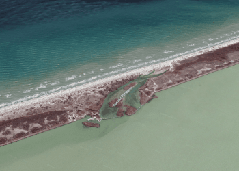 Zona Periboina. FOTO Google Earth