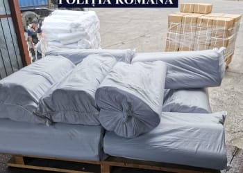 Marfa fără acte a fost confiscată. FOTO Poliția Transporturi