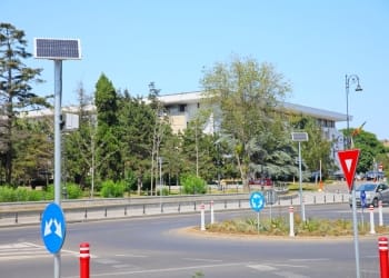Stâlpi de iluminat solar - Foto: Primăria Constanța
