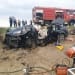 Accident grav în județul Ialomița, Sursa foto - ISU Ialomița
