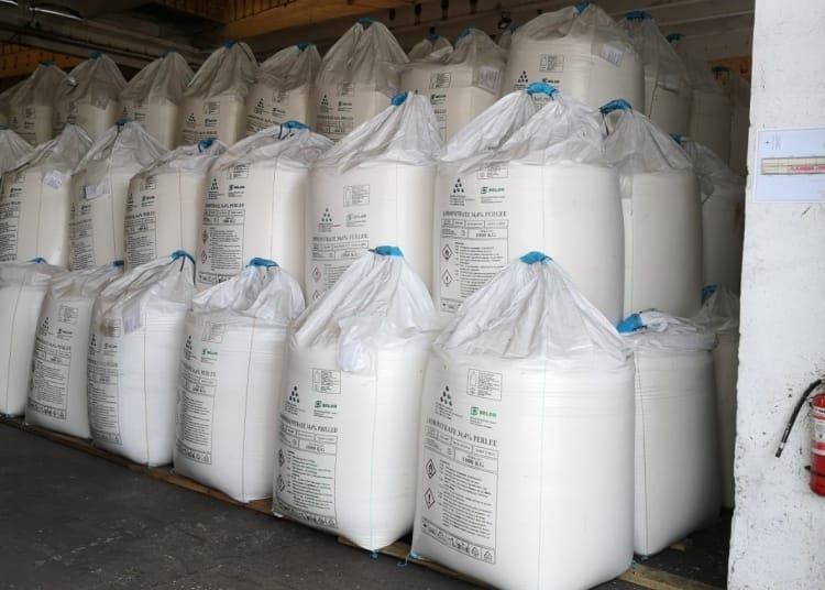 Depozit de Azotat de Amoniu, in incinta Portului Constanta