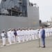 Klaus Iohannis  în portul militar - foto Cătălin Schipor