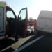 O persoană a rămas încarcerată în urma accidentului. FOTO DRDP Constanța