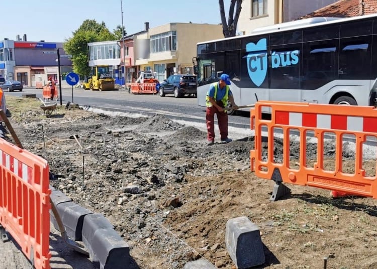 Lucrări în Constanța - Foto: Primăria Constanța