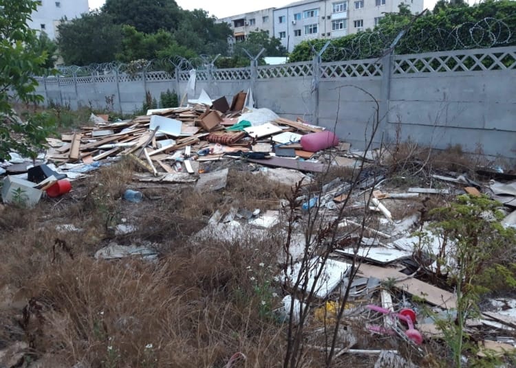 Teren lăsat în paragină - Foto: Primăria Constanța