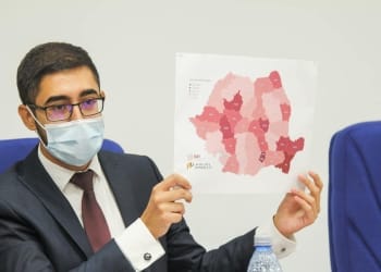 Constantin-Alexandru Manda, coordonatorul  advocacy al Societăţii Academice din România. sursa foto: Facebook