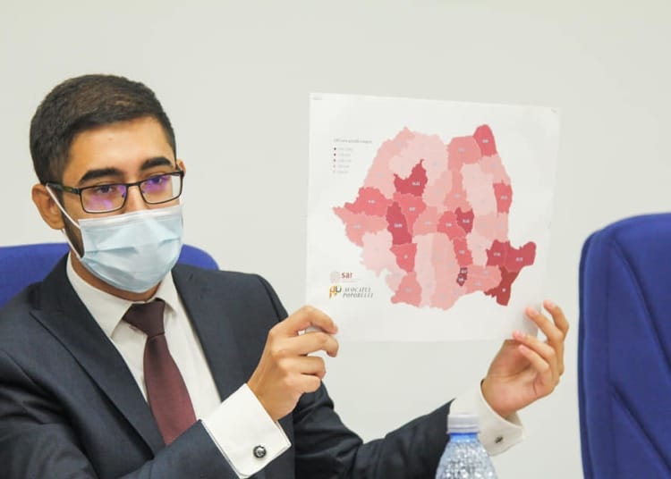 Constantin-Alexandru Manda, coordonatorul  advocacy al Societăţii Academice din România. sursa foto: Facebook