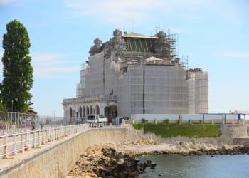 Cazinoul din Constanța în proces de reabilitare - Foto: Primăria Constanța