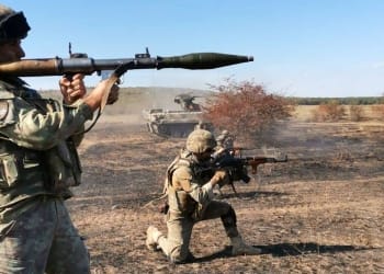 Exercițiu militar Justice Eagle 20.2 în Poligonul Babadag. FOTO MAPN