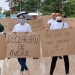 Protest la Mangalia. FOTO Alexandra CUCU