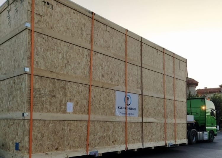 Transport agabaritic. FOTO Cătălin SCHIPOR