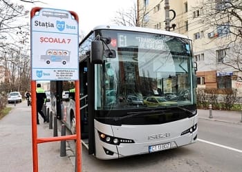 Traseu școlar - Foto: Primăria Constanța