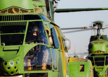 Elicopterele IAR-330 L-RM. FOTO MAPN