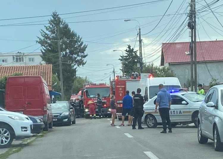 Incendiu str George Marinescu