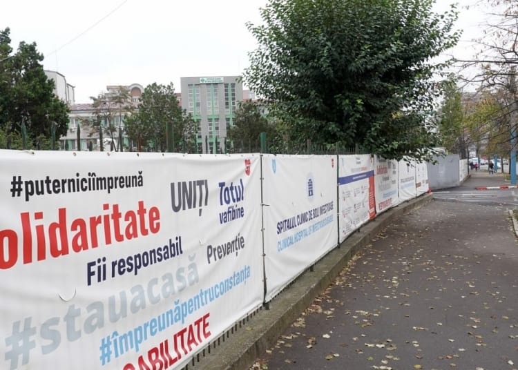 Spitalul de Boli Infecțioase. FOTO Cătălin SCHIPOR