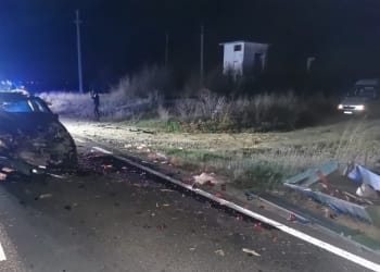 În urma accidentului, căruțașul a decedat. FOTO IPJ Ialomița