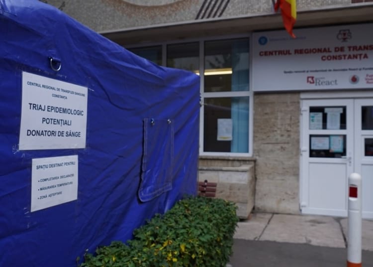Centrul Regional de Transfuzii Sanguine Constanța. FOTO Cătălin SCHIPOR