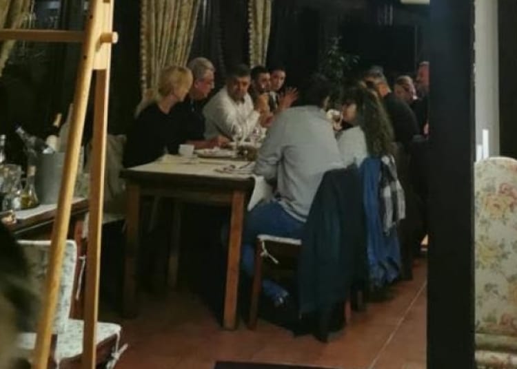 Marcel Ciolacu, surprins la un restaurant din Buzău - Foto: Digi24.ro