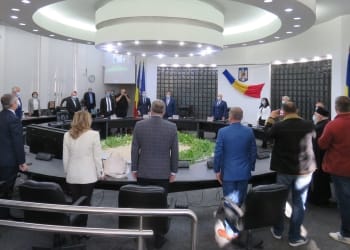 Noii consilieri județeni au depus jurământul. FOTO CJ Tulcea