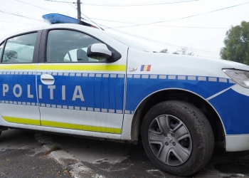 Echipaj al poliției. FOTO Cătălin SCHIPOR