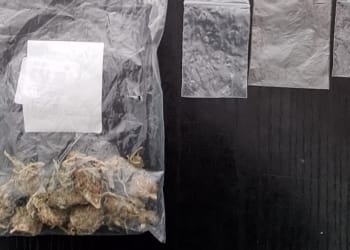 Drogurile au fost confiscate de către jandarmi. FOTO GJM Tomis