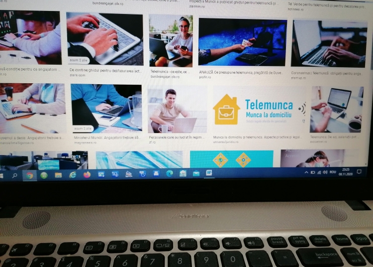 telemuncă