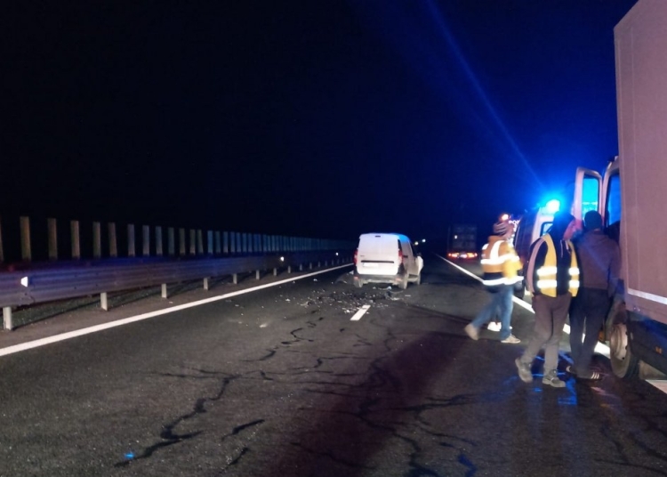 Accident rutier grav pe Autostrada A2. FOTO DRDP Constanța