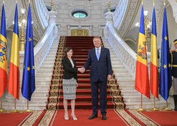 Maia Sandu și Klaus Iohannis - Foto: Hotnews.ro