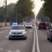 Echipaj al Poliției în trafic. FOTO: Cătălin SCHIPOR