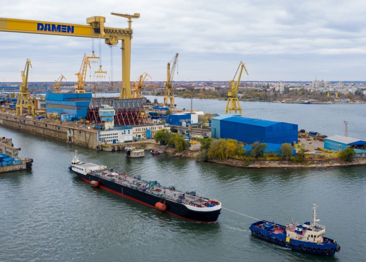 Șantierul Naval Damen Mangalia. FOTO SNDM