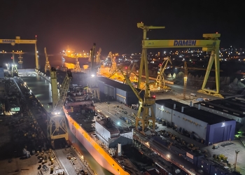 Șantierul Naval Damen Mangalia. FOTO SNDM