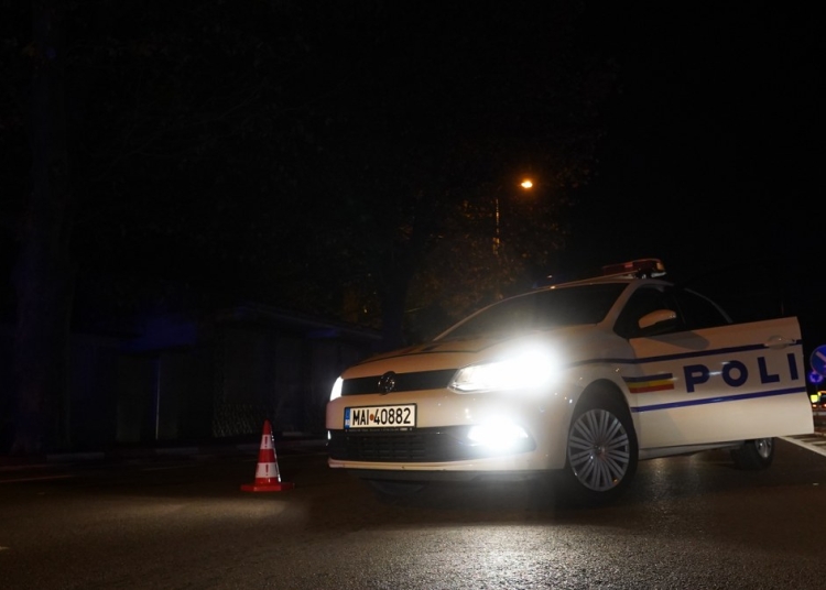 Echipajul de poliție a intervenit la solicitare. FOTO Cătălin SCHIPOR