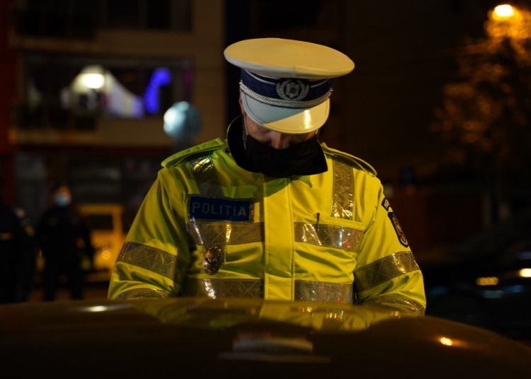 Echipaj de poliție. FOTO Cătălin Schipor