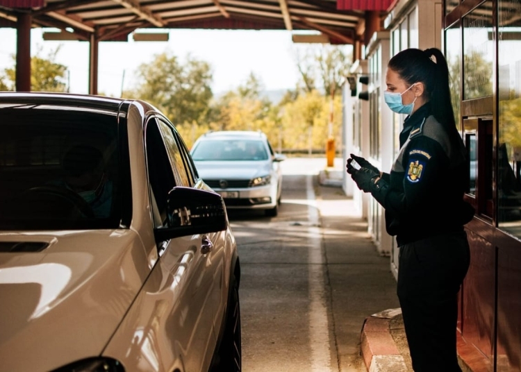 Punct de trecere al frontierei. FOTO Poliția de Frontieră