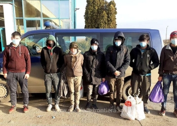 MIgranți afgani, foto: Poliția de Frontieră