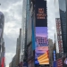 Steagul României pe Times-Square. foto Europa FM