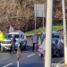 Autospeciala de poliție a fost grav avariată. FOTO Focus Press